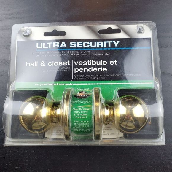 🌺 3/25 Door knob for hall and closet, non locking - Picture 6 of 7